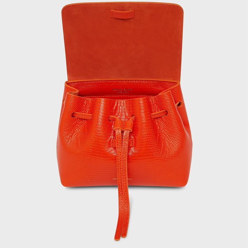 Women's Mansur Gavriel Mini Soft Lady Bucket Bags Red | AU 9867WR